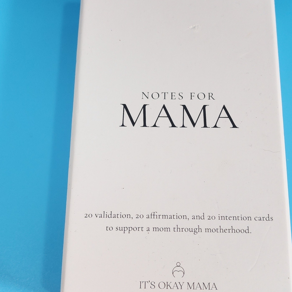 Affirmation Cards in White‎ For Moms